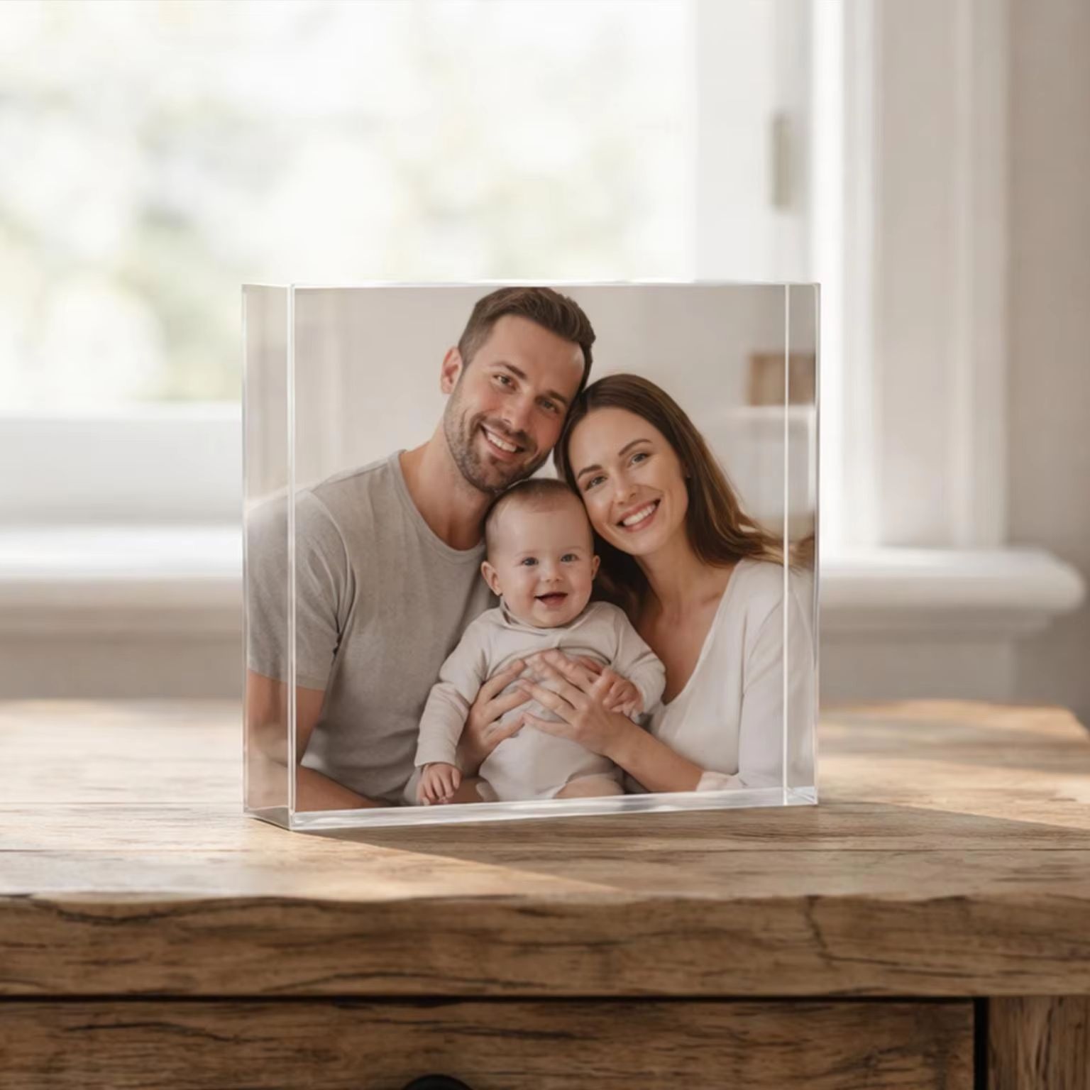 Photo Acrylic Block - Bloc photo d'amitié personnalisé, cadre photo