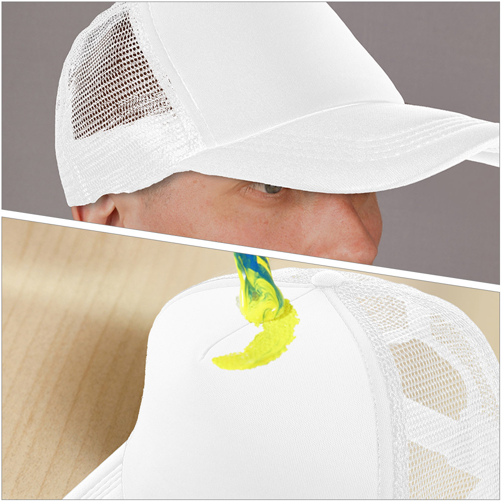 Hat Sublimation Blank - 5 casquettes de baseball en maille