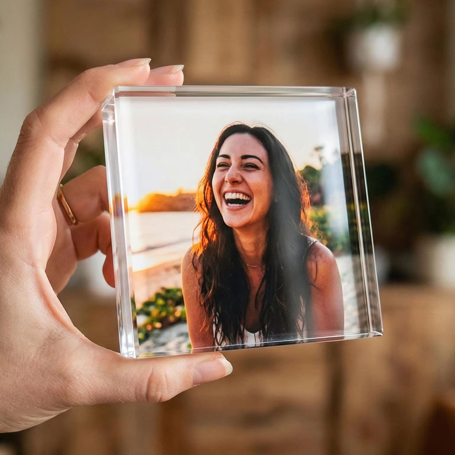 Bloc photo d'amitié personnali - Photo Acrylic Block avis et prix