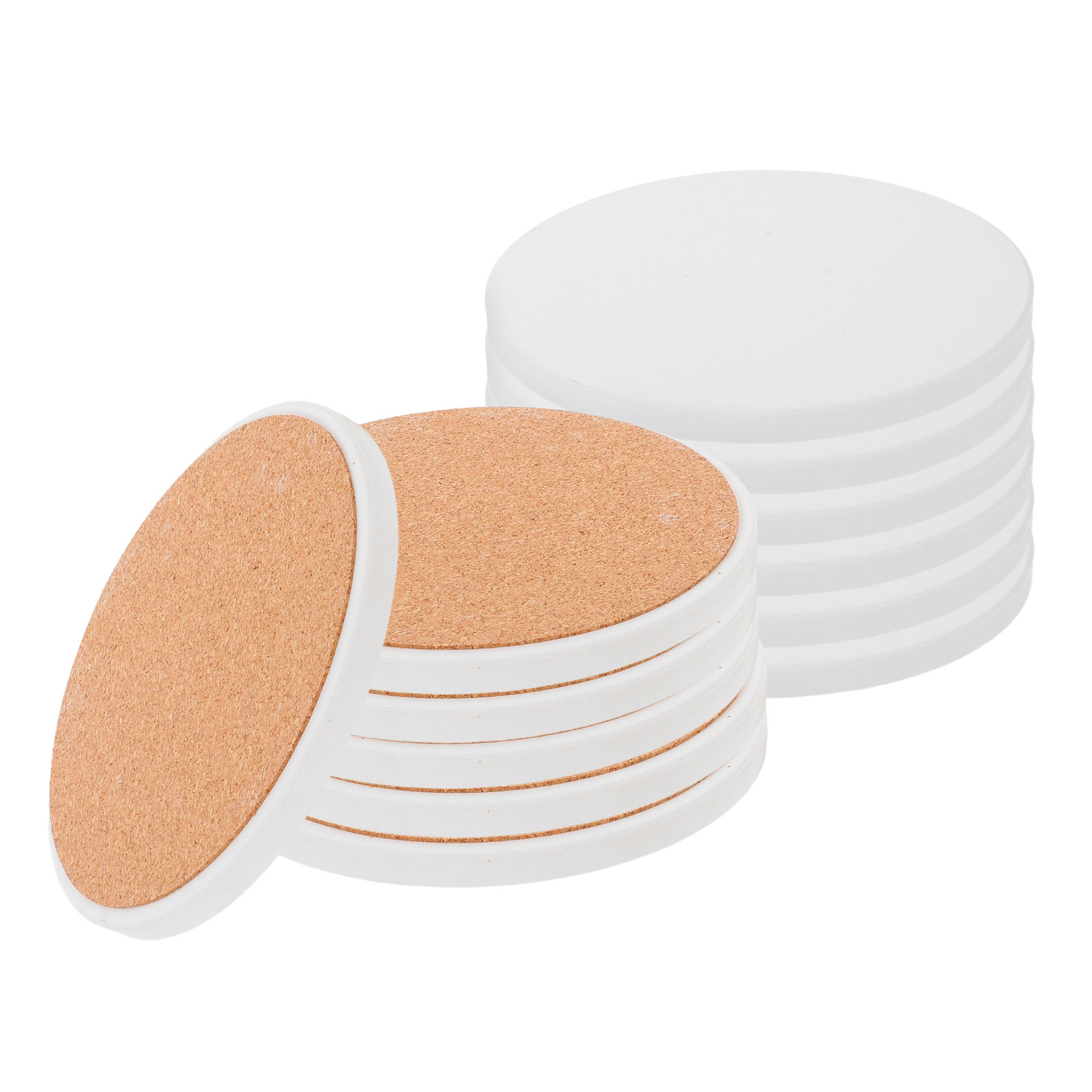 Lot de 12 sous-verres créatifs - Coaster Sublimation Blank avis et prix