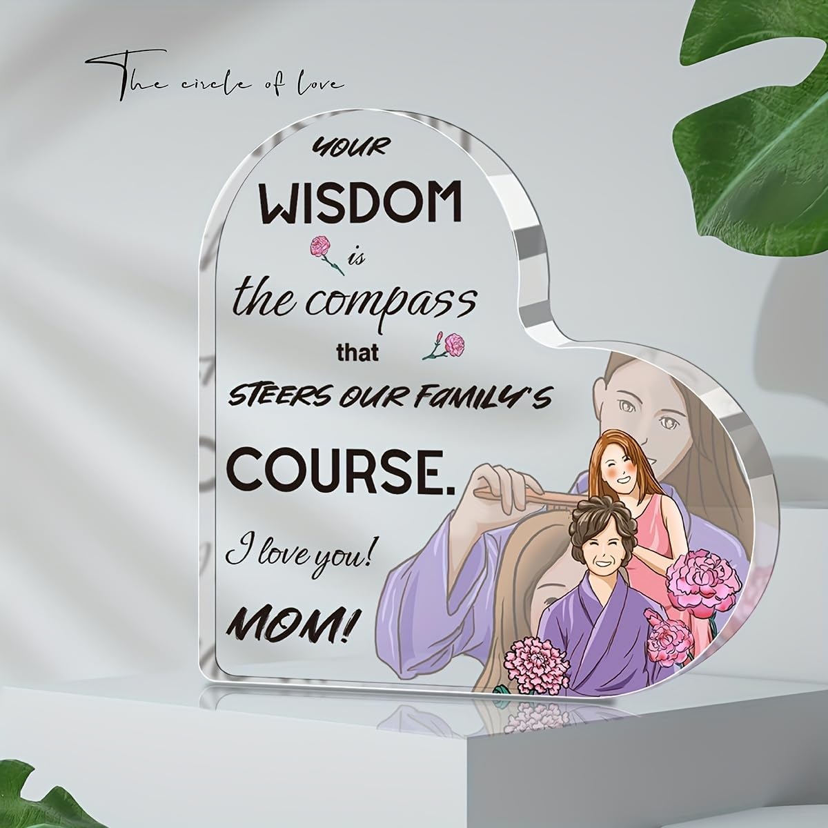 Plaque en acrylique en forme d - Photo Acrylic Block avis et prix